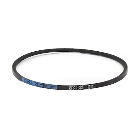 D&D SPA1090 Metric V-Belt, 1090mm Outside Length, 13 mm Top Width, 10 mm Thickness, 1 Ribs SPA1090